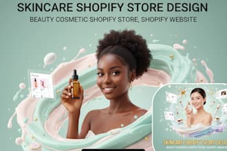 skincare shopify store cosmetic shopify store shopify cosmetic skincare store