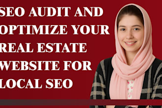 audit and optimize your real estate website for local SEO