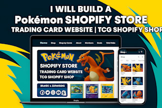 pokemon shopify store trading card shopify website trading card shopify store