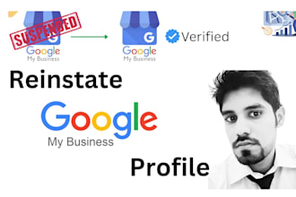 verify and reinstate suspended google my business gmb profile