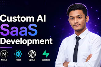 make an ai saas with nextjs, react and openai