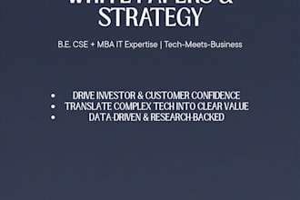 write a powerful fintech white paper or case study