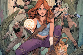 design comic book illustration, comic illustration