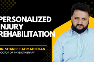 design a personalized injury rehabilitation program