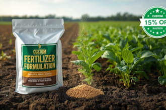 develop and optimize professional agriculture fertilizer formulations