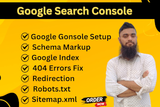 fix google search console errors,schema markup 404 error