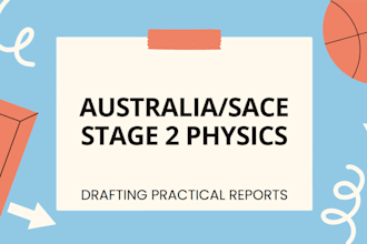 draft sace stage 2 physics practical reports
