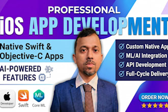 build native ios app, ai app, ios developer, app developer