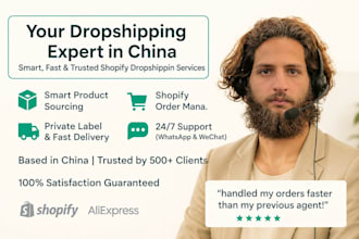 dropshipping agent sourcing agent alibaba product