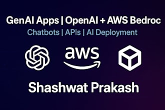 develop powerful genai applications using AWS bedrock and openai API