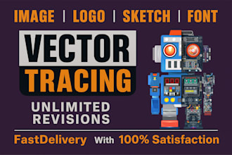 do anything on adobe illustrator, logo, redraw image, vector art, illustration