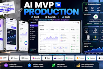 build and deploy your saas mvp web or mobile app