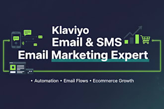 setup klaviyo email marketing and sms marketing flows for high conversions