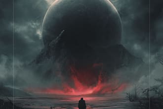 design creative music album cover art or music song artwork