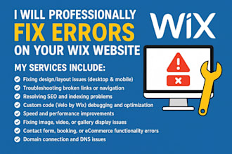 do wix website audit and design or redesign your wix store