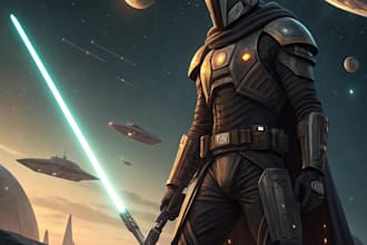 design your sci fi and star wars character