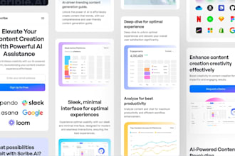 develop ai course generator app, ai tutoring, ai content writing app ai text app