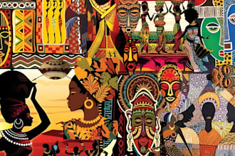 design custom mural wallpaper art, wall decals, poster, graffiti, abstract art