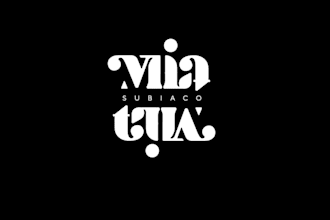design unique trendy upbeat large scale restaurant bar logo
