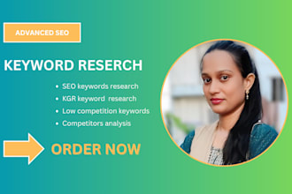 seo keyword research with kgr for google ranking