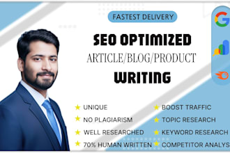 seo copywriting, blog posts, product writing, keyword research