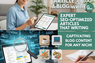 write engaging urdu ,english blog posts and artical for you