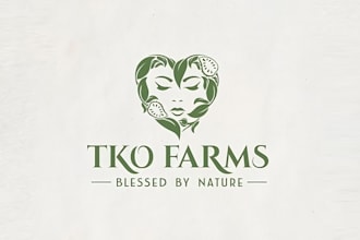 do modern nature, cosmetics, beauty salon and spa logo design