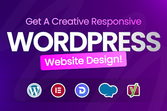 design SEO friendly wordpress website to increase traffic