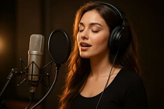 be your pop singer, edm vocalist, indie singer, rock singer, female vocalist