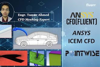 do cfd meshing using icem, fluent mesher and fidelity pointwise