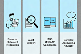 prepare financial statements under various gaap including gaap conversion