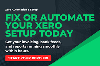 fix or automate your xero setup today