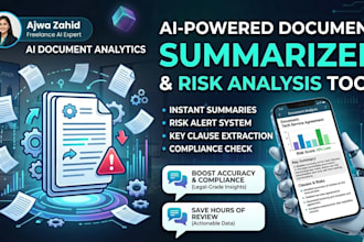 ai powered document summarizer and risk analysis tool