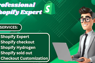 build a shopify hydrogen store with cust0m checkout soldout