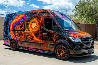 professional vehicle wrap design, car wrap