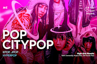 produce pop, kpop, citypop, hyperpop type beats