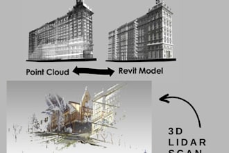 convert point cloud to 3d bim model, matterport, scan to bim