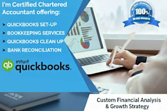 set up manage bookkeeping in quickbooks xero, wave