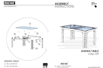 create furniture assembly book PDF