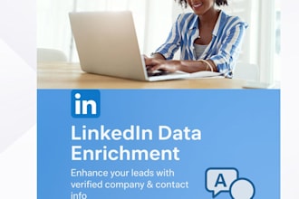 enrich your linkedin leads with accurate company and contact details