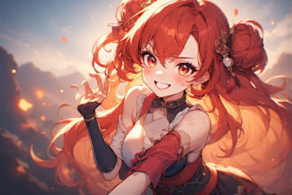 create custom female fantasy character