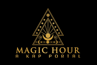design a golden sacred geometry logo for your brand or portal