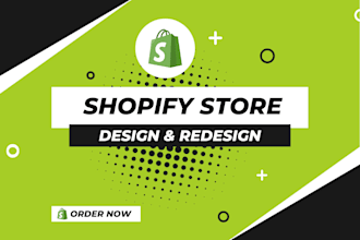 design and build custom shopify store