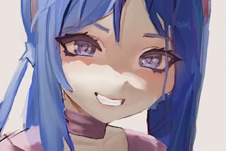 draw beautiful anime art