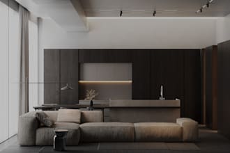 create photorealistic 3d interior render