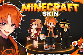 make the best and high quality minecraft skins you want