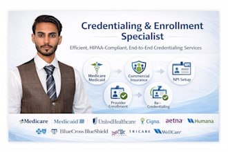 do dme, medical, behavioral and dental credentialing and enrollment