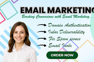 fix email deliverability, spf, dkim, dmarc and domain authentication