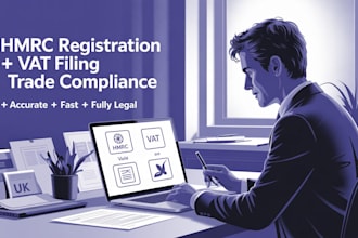 handle your hmrc registration, vat filing, and full trade compliance