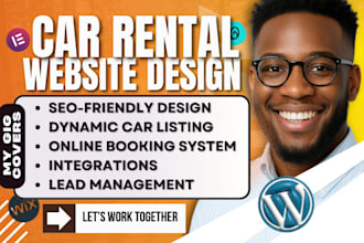 build car dealership website car rental website limousine taxi booking website